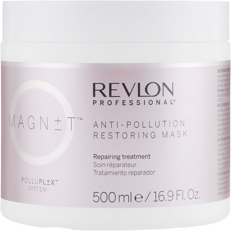 Восстанавливающая маска для волос - Revlon Professional Magnet Anti-Pollution Restoring Mask  — фото N4