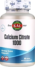 Духи, Парфюмерия, косметика Пищевая добавка "Цитрат кальция" - Kal Calcium Citrate 1000 Mg