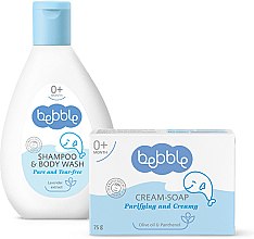 Парфумерія, косметика Набір - Bebble (shm/400ml + soap/75g)