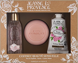 Духи, Парфюмерия, косметика Jeanne en Provence Rose - Набор (edp/60ml + h/cr/75ml + soap/100g)