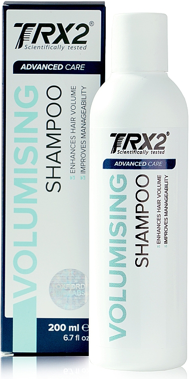 Шампунь для об'єму волосся - Oxford Biolabs TRX2 Advanced Care Volumising Shampoo — фото N1