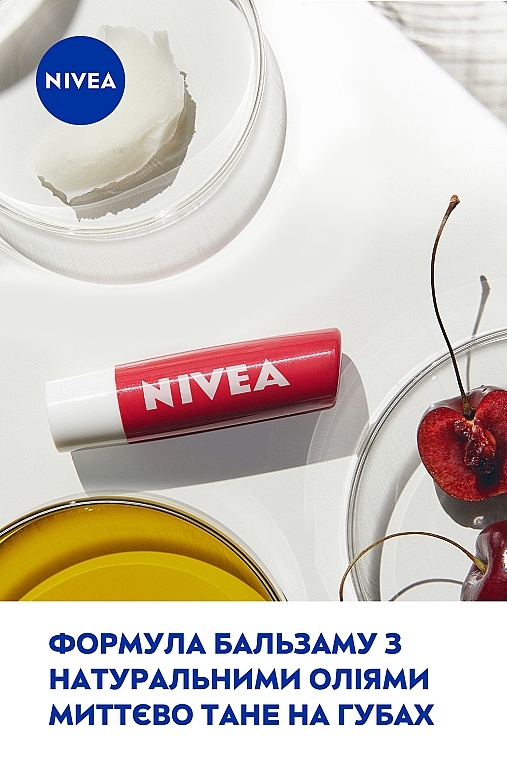 Бальзам для губ - NIVEA Cherry Shine — фото N5