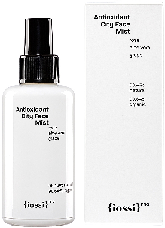 Антиоксидантний спрей для обличчя - Iossi Pro Antioxidant City Face Mist — фото N2