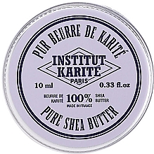 Набор - Institut Karite A Day In Paris Tin Box (h/cr/30ml + soap/100g + b/oil/10ml + ash/balm/30ml + box) — фото N9