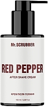 Парфумерія, косметика Крем після гоління "Червоний перець" - Mr.Scrubber Red Pepper After Shave Cream