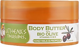 Масло для тіла "Мед з молоком і прополісом" - Pharmaid Athenas Treasures Body Butter Bio Olive Honey-Milk & Propolis — фото N2