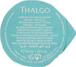 Парфумерія, косметика Відновлювальний нічний крем - Thalgo Source Marine Revitalising Night Cream (змінний блок)