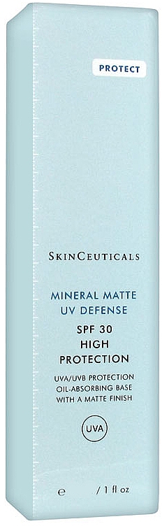 Солнцезащитный крем для лица - SkinCeuticals Mineral Matte UV Defense SPF 30  — фото N1