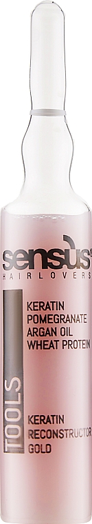 Кератиновые ампулы для реконструкции волос - Sensus Tools Keratin Reconstructor