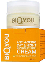 Антивозрастной крем день-ночь с облепихой - Bio2You Anti-Ageing Day-Night Seabuckthorn Cream — фото N1