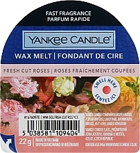 Парфумерія, косметика Ароматичний віск - Yankee Candle Fresh Cut Roses Wax Melt