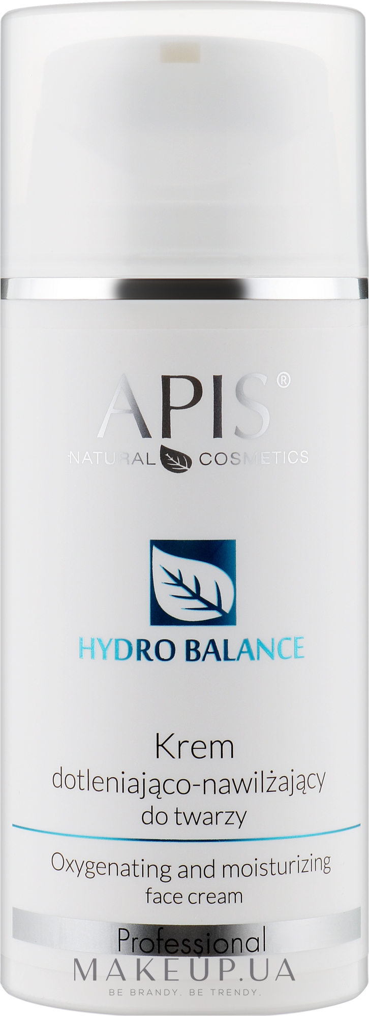 Зволожувальний крем для обличчя - APIS Professional Hydro Balance Oxygenating And Moisturizing Face Cream — фото 100ml
