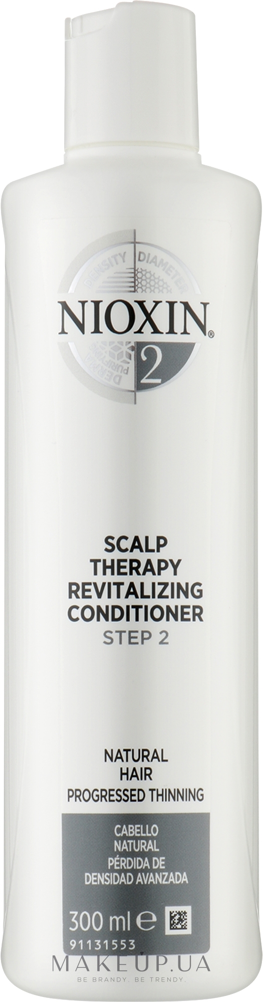 Кондиционер для волос - Nioxin System 2 Scalp Therapy Revitalizing Contidioner Step 2  — фото 300ml