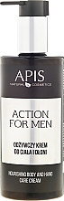Питательный крем для рук и тела - APIS Professional For Men Action Nourishing Cream — фото N3