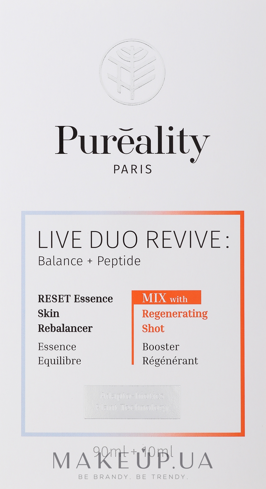 Восстанавливающая эссенция для лица - Pureality Revive Regenerating Essence — фото 100ml