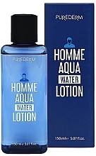 Зволожувальний лосьйон для чоловіків - Purederm Homme Aqua Water Lotion — фото N1