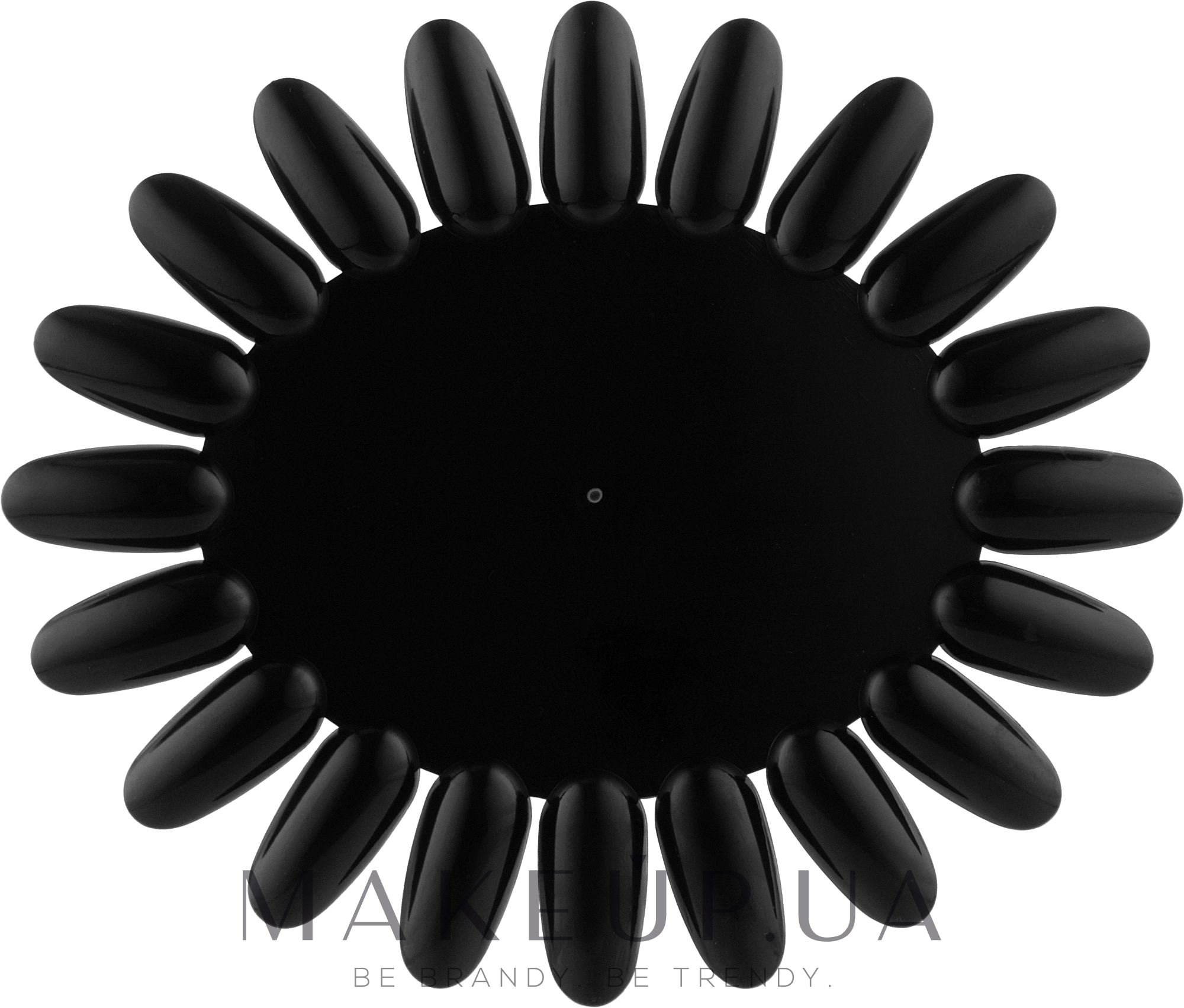Палитра для лаков "Ромашка", черная - Avenir Cosmetics — фото 10шт