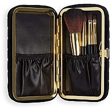 Набір пензликів для макіяжу - Revolution Pro Glam Mini Brush Set & Case — фото N2