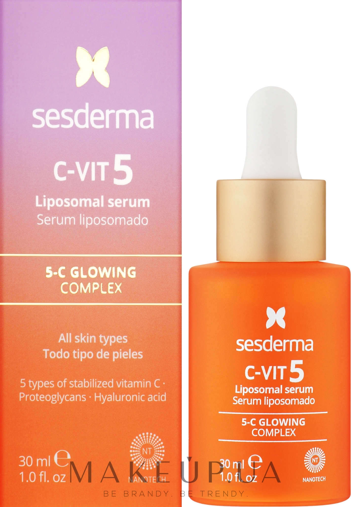 Сыворотка для лица - Sesderma C-Vit 5 Liposome Serum — фото 30ml