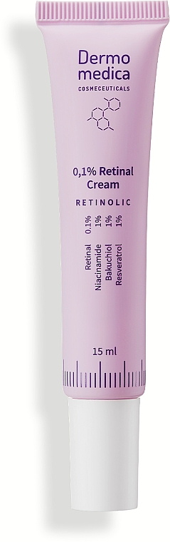 Крем для лица с 0.1% ретиналем - Dermomedica Retinolic 0.1% Retinal Cream — фото N2