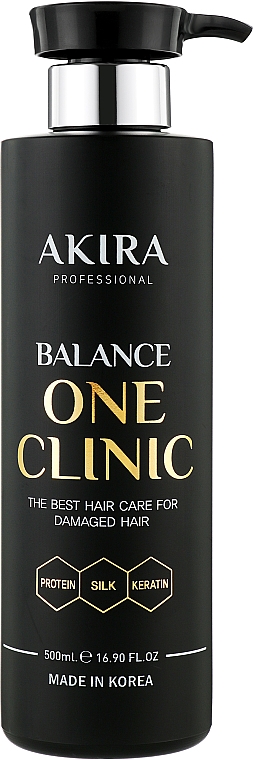 Увлажняющий кондиционер для сухих волос - Akira Balance One Clinic — фото N1