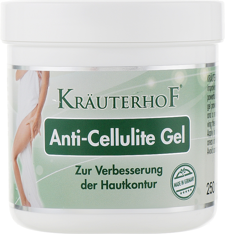 Гель антицеллюлитный с согревающим эффектом - Krauterhof Anti Cellulite Gel