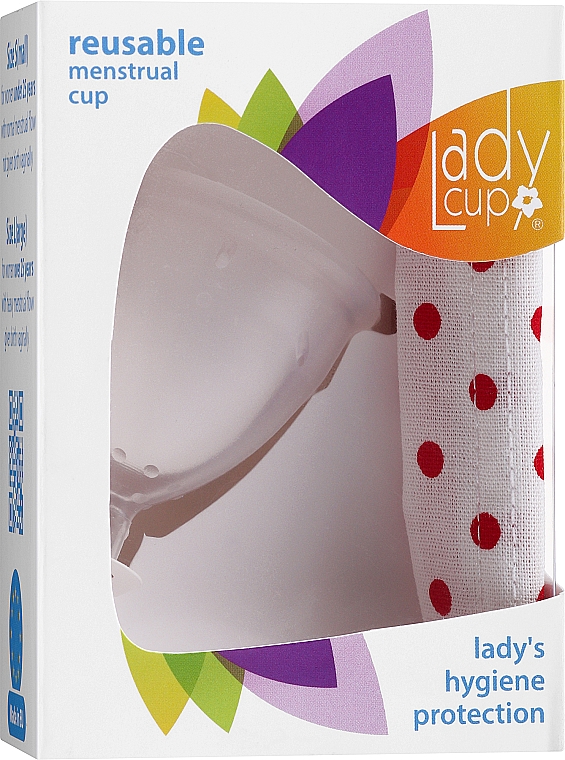 Менструальна чаша, розмір S - LadyCup Transparent — фото N1