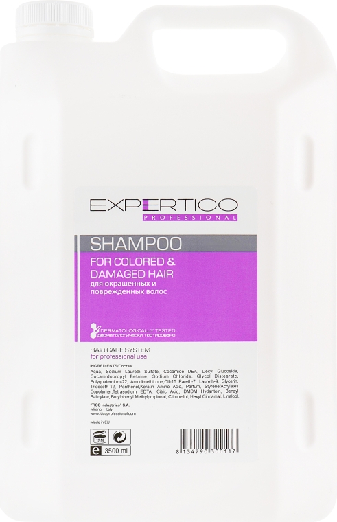 Шампунь для окрашенных и поврежденных волос - Tico Professional For Colored&Damaged Hair — фото N3