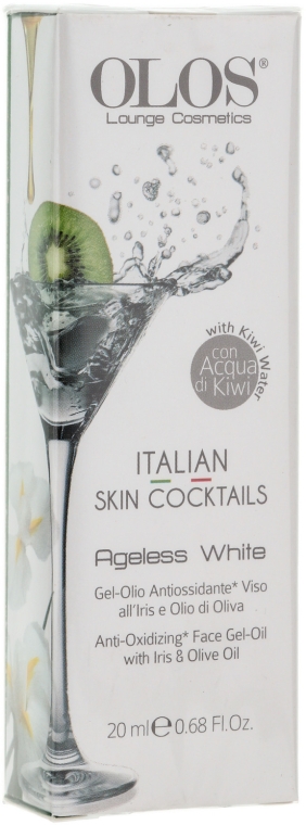 Антиэйджинговый коктейль для лица - Olos Italian Skin Cocktails Ageless White Face Gel-Oil