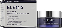 Охолоджувальна нічна гель-маска - Elemis Peptide4 Plumping Pillow Facial — фото N2