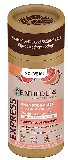 Сухий шампунь з рожевим грейпфрутом - Centifolia Pink Grapefruit Dry Shampoo Powder — фото N1