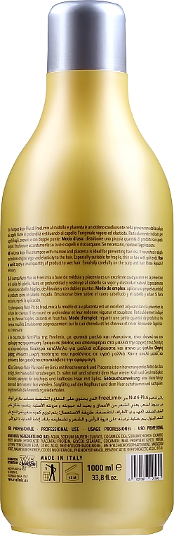 Шампунь восстанавливающий для волос - Freelimix Daily Plus Nutri-Plus Shampoo — фото N4