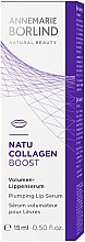 Сироватка для збільшення губ - Annemarie Borlind Natu Collagen Boost Plumping Lip Serum — фото N2
