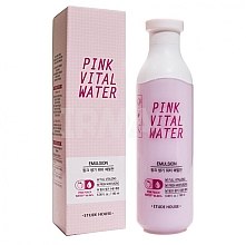 Духи, Парфюмерия, косметика Увлажняющая эмульсия для лица - Etude Pink Vital Water Emulsion