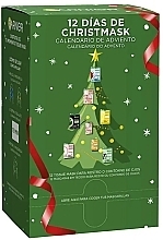 Набор "Рождественский адвент-календарь" - Garnier Advent Calendar 12 days Christmask — фото N1