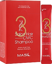 Шампунь с аминокислотами - Masil 3 Salon Hair CMC Shampoo (пробник) — фото N5