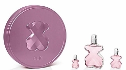 Tous LoveMe The Silver Parfum - Набор (edp/90ml + edp/4.5ml + edp/15ml) — фото N1