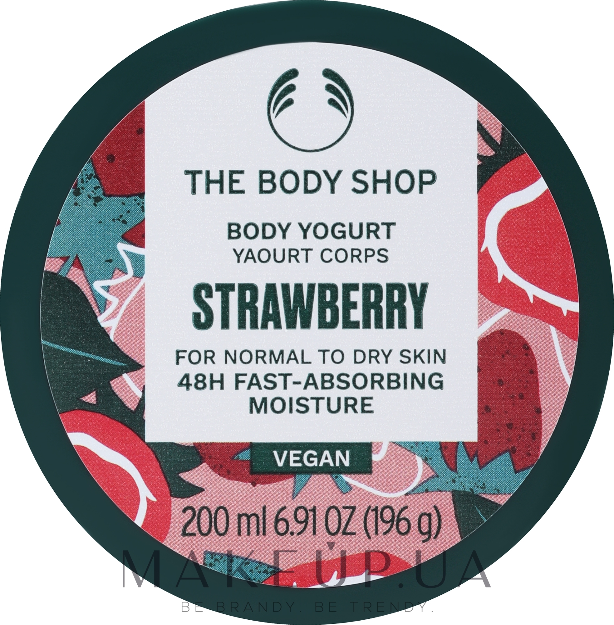Йогурт для тіла "Полуниця" - The Body Shop Strawberry Body Yogurt — фото 200ml