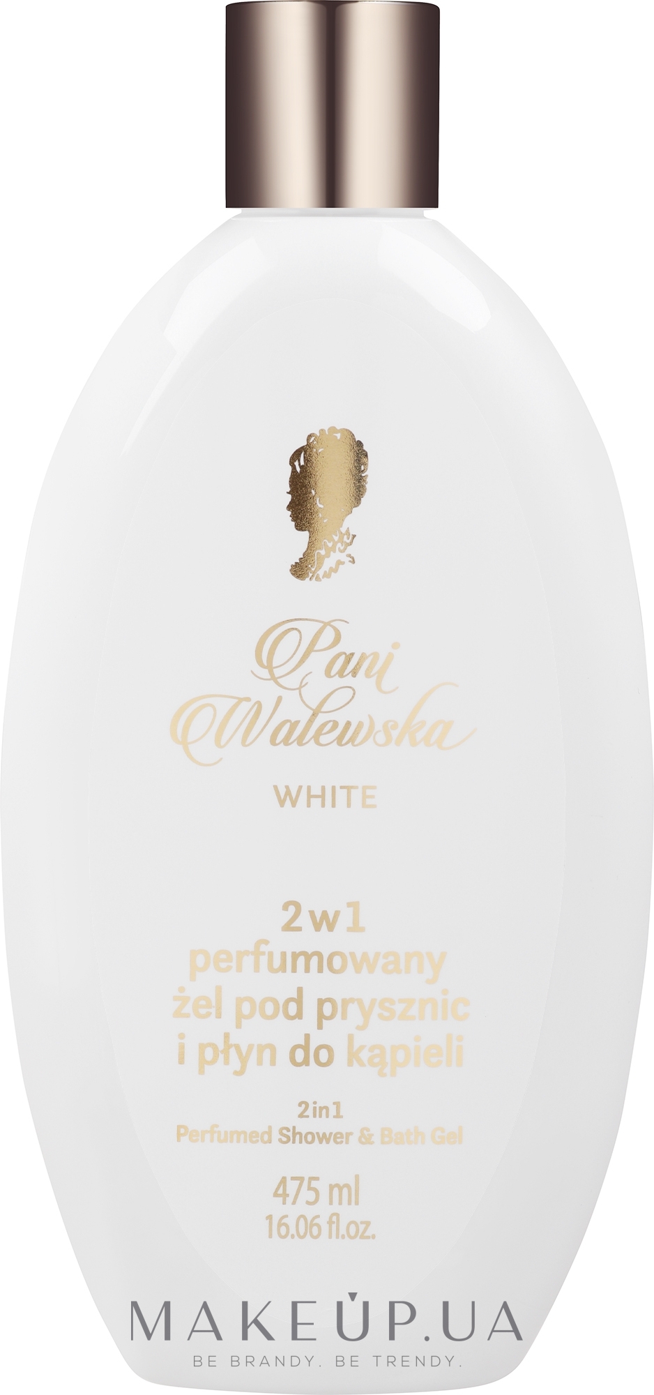 Pani Walewska White - Парфюмированная гель-пена для ванны и душа — фото 475ml