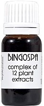 Парфумерія, косметика Комплекс із 12 рослинних екстрактів - BingoSpa Complex Of 12 Plant Extracts