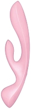 Вибратор-кролик, розовый - Satisfyer Triple Oh Pink — фото N2