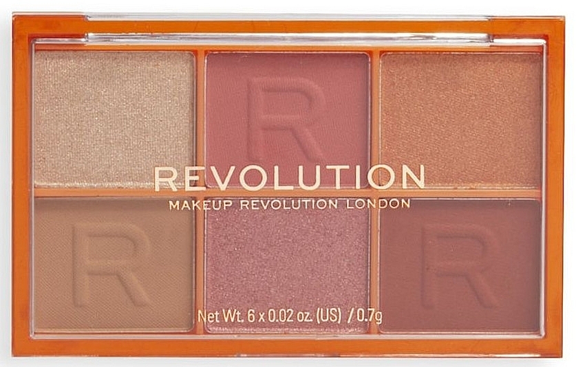 Палетка тіней для повік - Revolution Mini Colour Reloaded Palette — фото N1