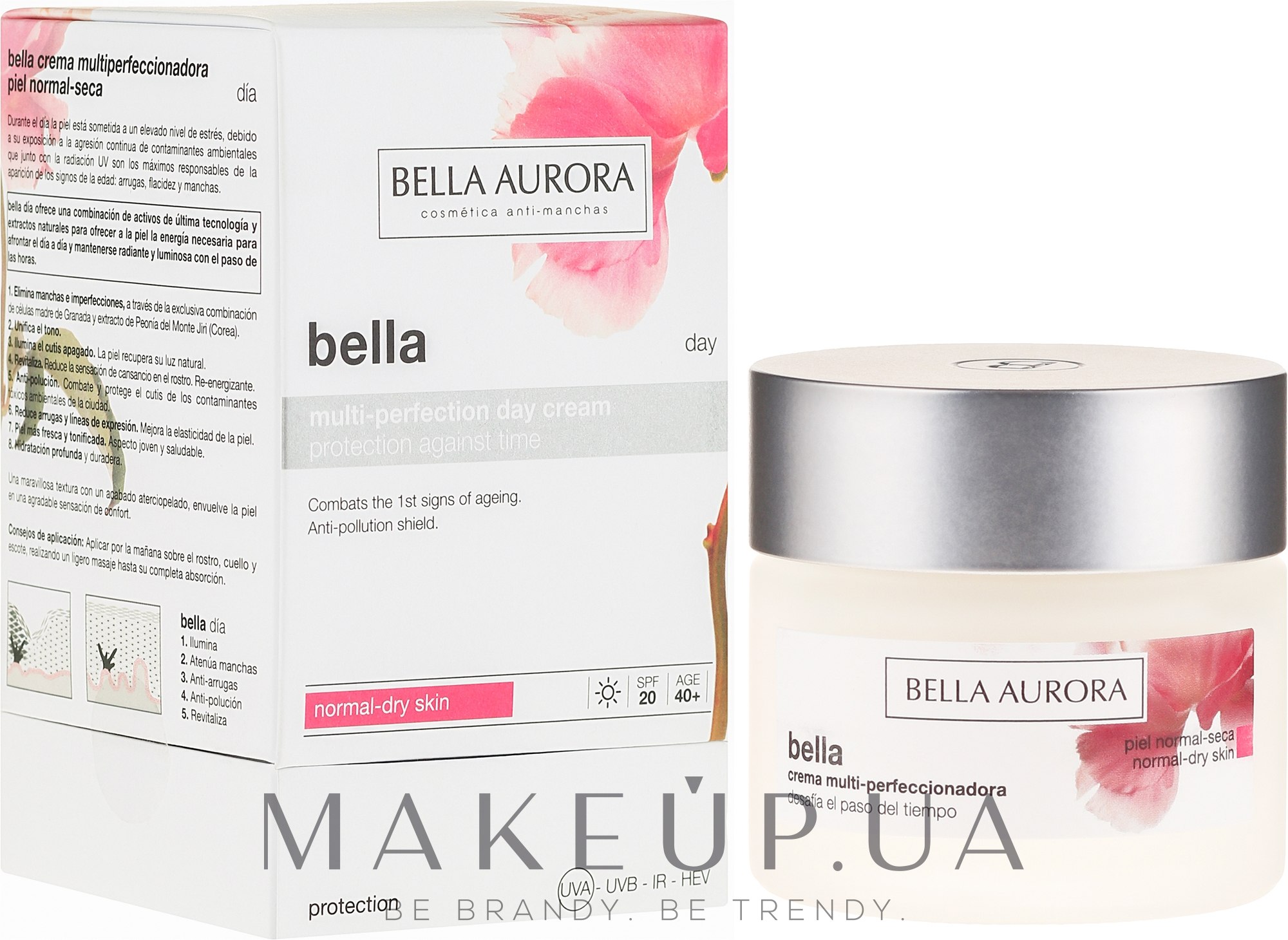 Крем для сухої й нормальної шкіри - Bella Aurora Multi-Perfection Day Cream Dry Skin — фото 50ml