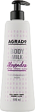 Молочко для тіла, з олією мигдалю  - Agrado ALmond Oil Body Milk — фото N1