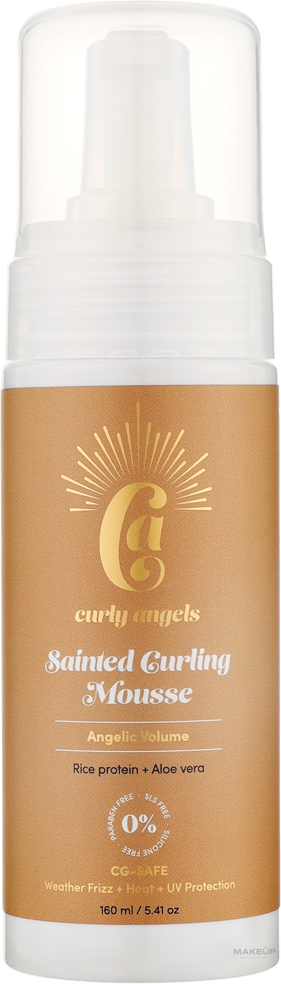 Мусс для завивки волос - Curly Angels Sainted Curling Mousse — фото 160ml