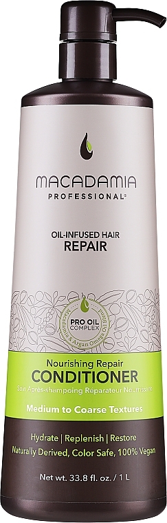 Кондиционер питательный для всех типов волос - Macadamia Professional Nourishing Repair Conditioner — фото N1