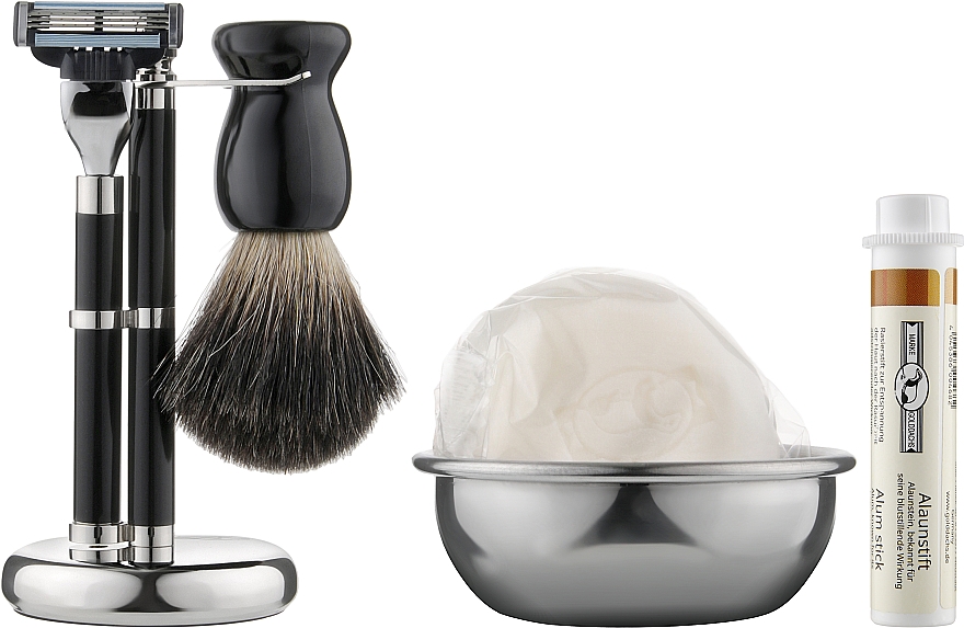Набор для бритья, 1301-72 - Rainer Dittmar (shaving/brush/1piecs + razor/1piecs + stand + soap) — фото N2