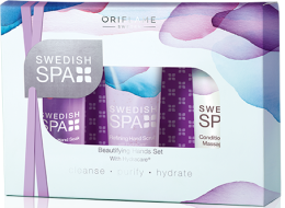 Парфумерія, косметика Набір - Oriflame Swedish SPA ( bath/f/100ml + scr/50ml + h/cr/50ml)