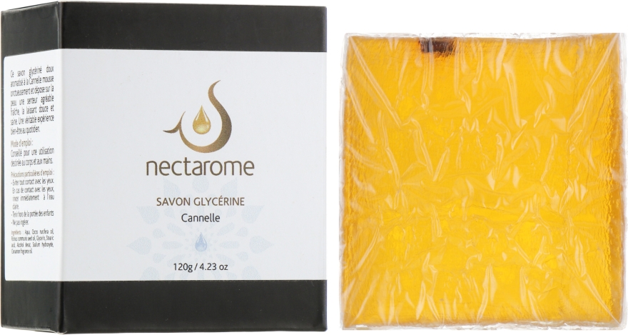 Мило гліцеринове з корицею - Nectarome Soap With Cinnamon — фото N1