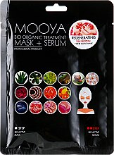 Маска + сыворотка "Протеины шелка регенерация рук" - Beauty Face Mooya Bio Organic Treatment Mask + Serum — фото N1